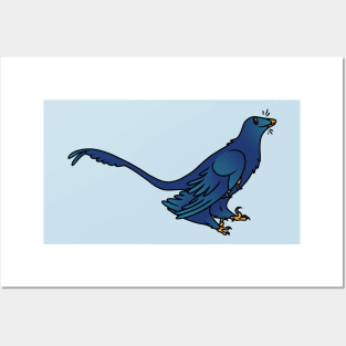 Cute Microraptor Posters and Art